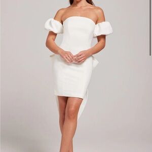 Nadine Merabi White Dress
